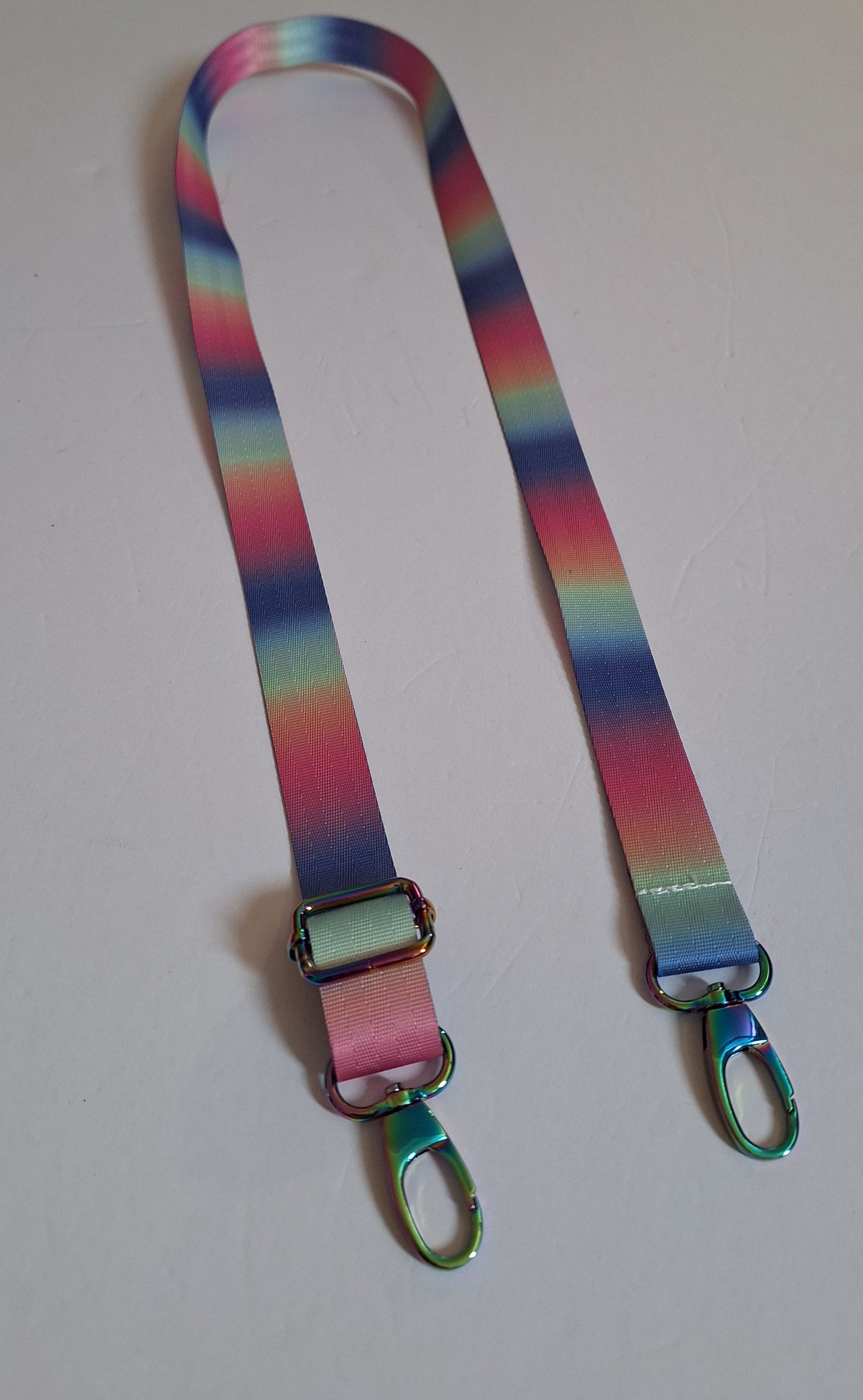 1" Adjustable Canvas Bag Strap – 40" | Rainbow Clasp | Handbag, Crossbody & Camera | Made in USA