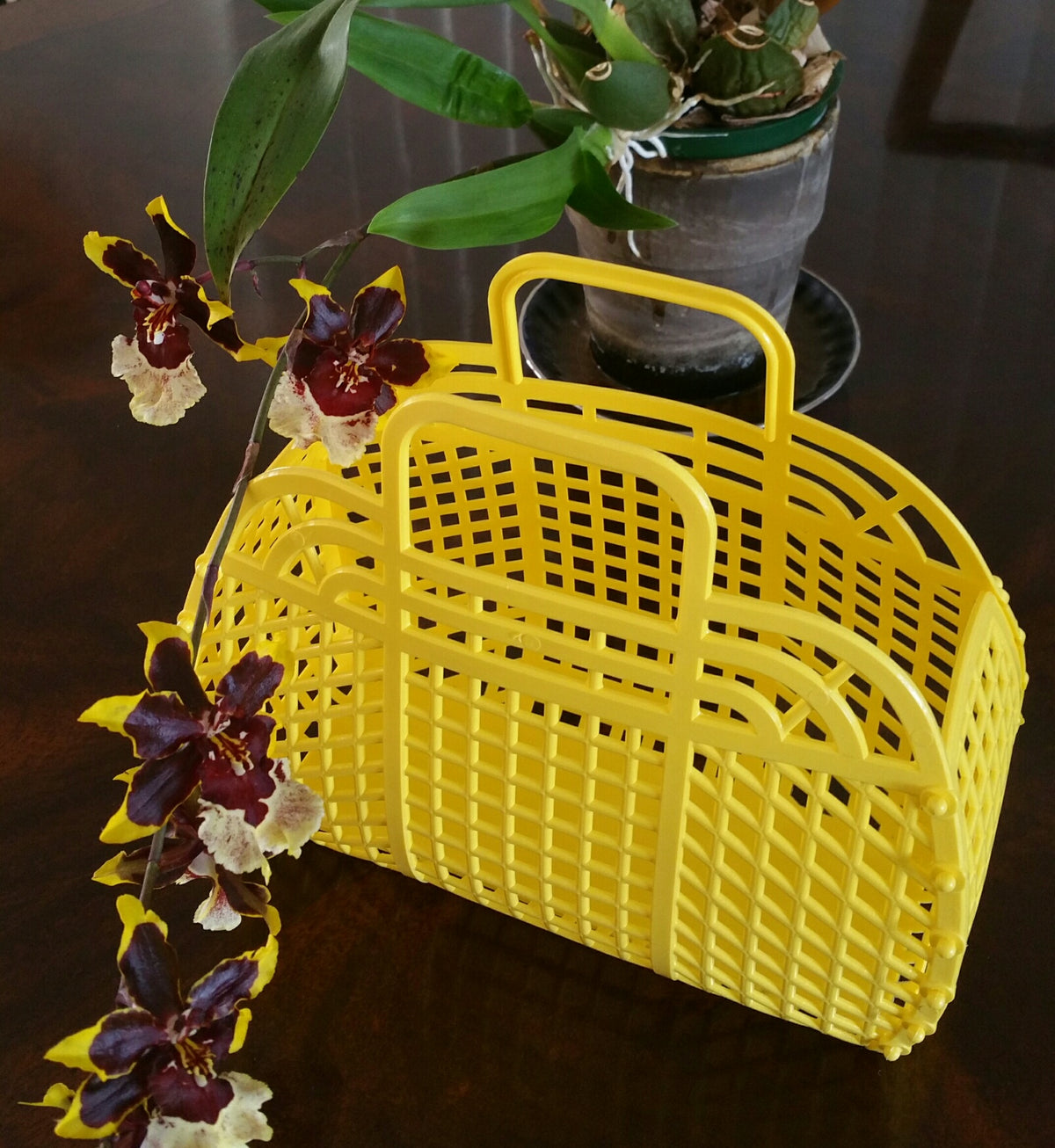 9" Retro Jelly Purse – Bag, Tote & Basket | BPA Free | Made in USA