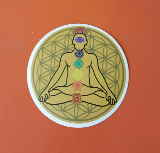 Boho Spiritual Stickers – Chakra, Hamsa, Tree of Life, Elephant & Astrology | Made in USA