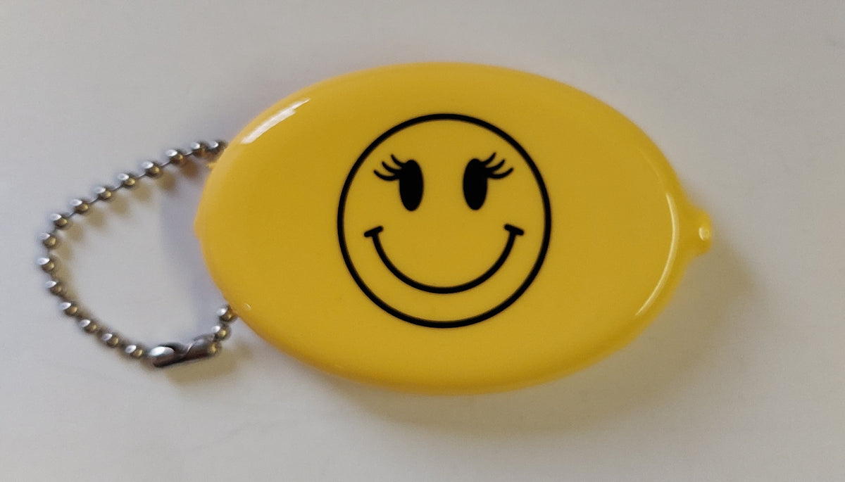 Retro Oval Squeeze Coin Purse with Chain – Novelty Styles | Made in USA