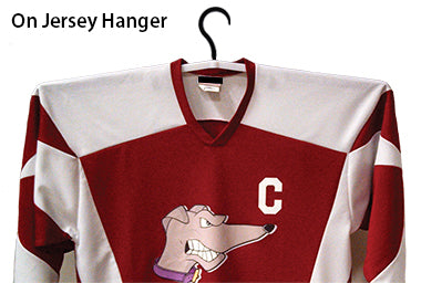 Adjustable Hockey Jersey Hanger – Pack of 2 | Protects Shoulders | Made in USA