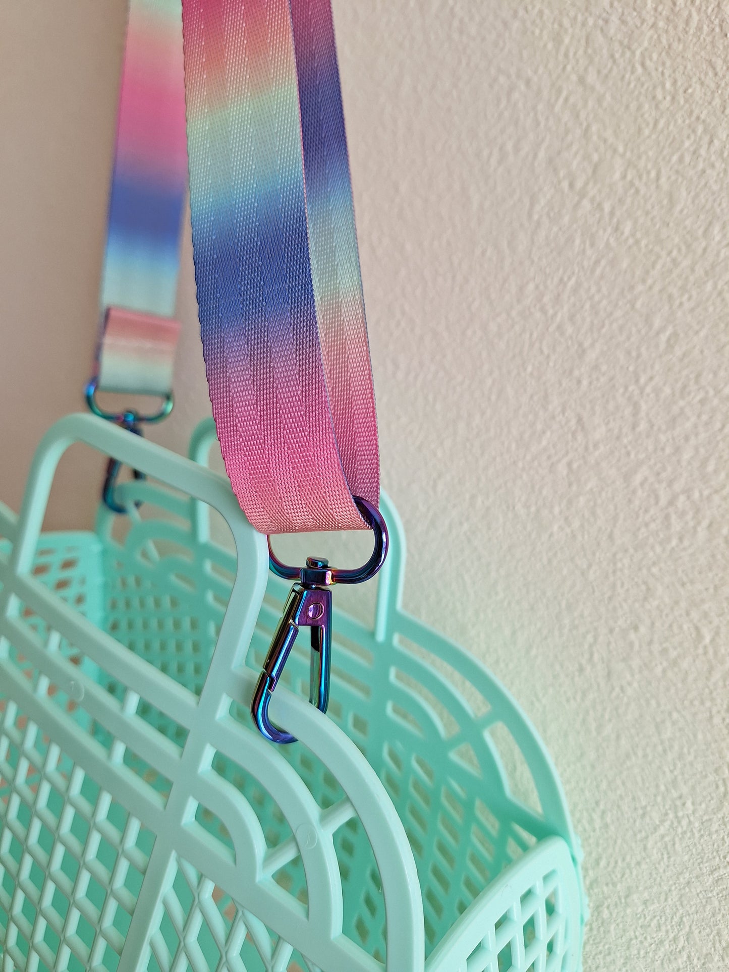 1" Adjustable Canvas Bag Strap – 40" | Rainbow Clasp | Handbag, Crossbody & Camera | Made in USA