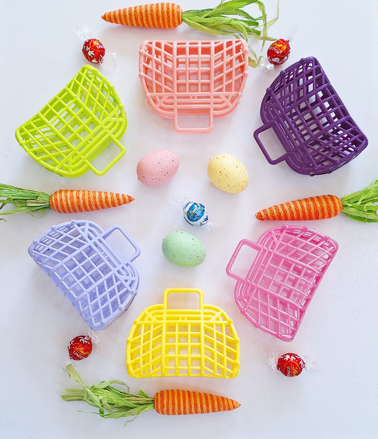 5" Mini Retro Jelly Purse – Party Favor Bag & Doll Purse | BPA Free | Made in USA
