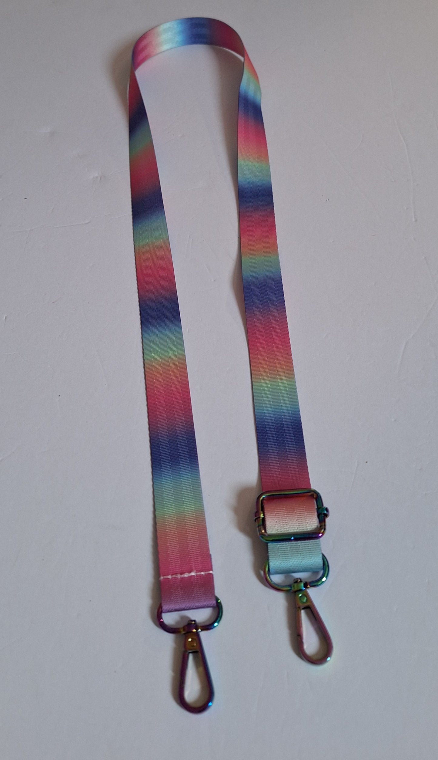 1" Adjustable Canvas Bag Strap – 40" | Rainbow Clasp | Handbag, Crossbody & Camera | Made in USA