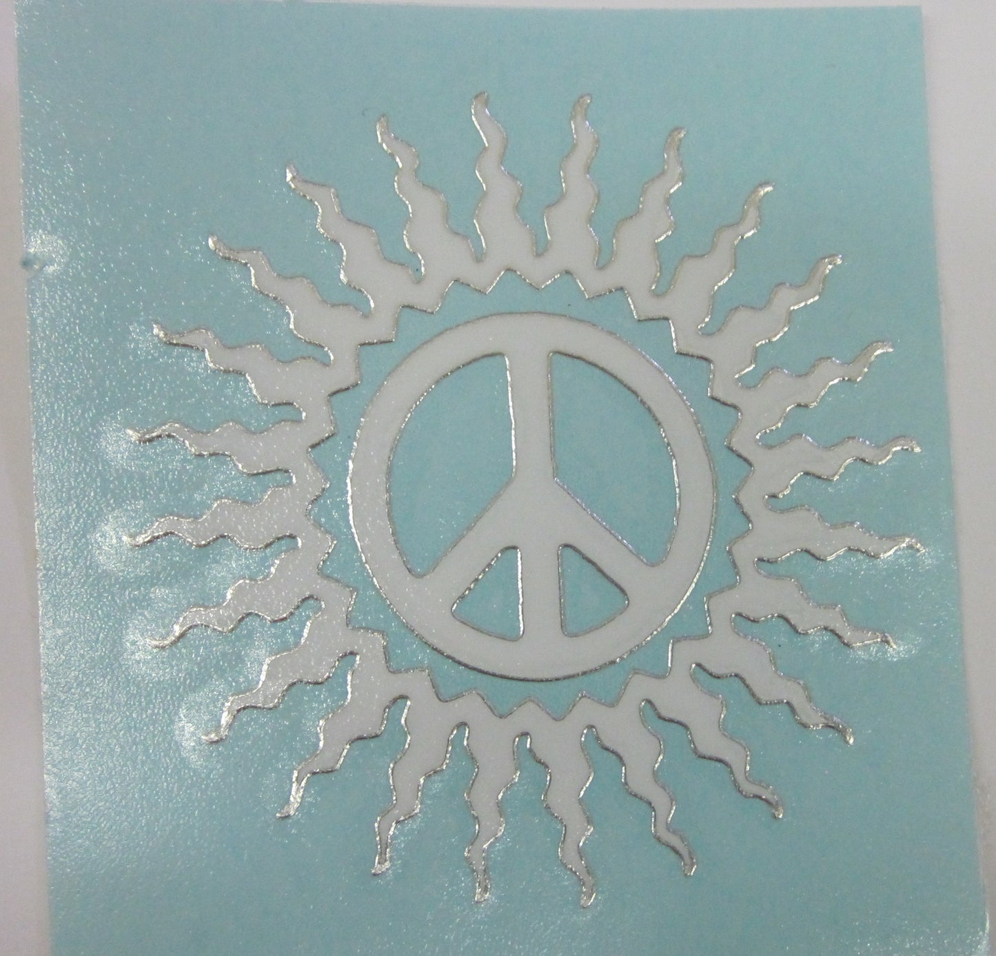 Retro Peace & Nature Decals – Turtle, Fairy, Hibiscus, Yin Yang & More | Made in USA
