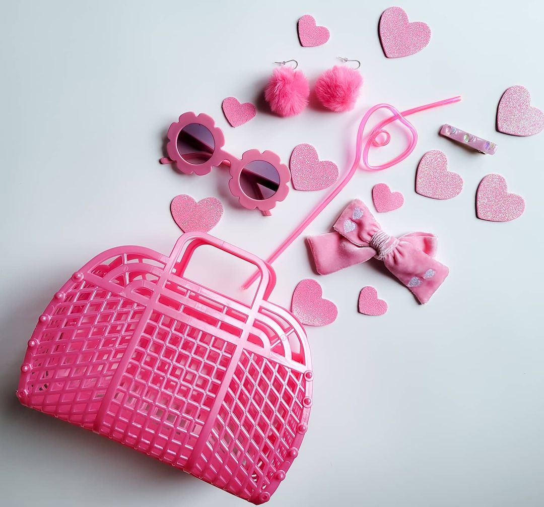 9" Retro Jelly Purse – Bag, Tote & Basket | BPA Free | Made in USA